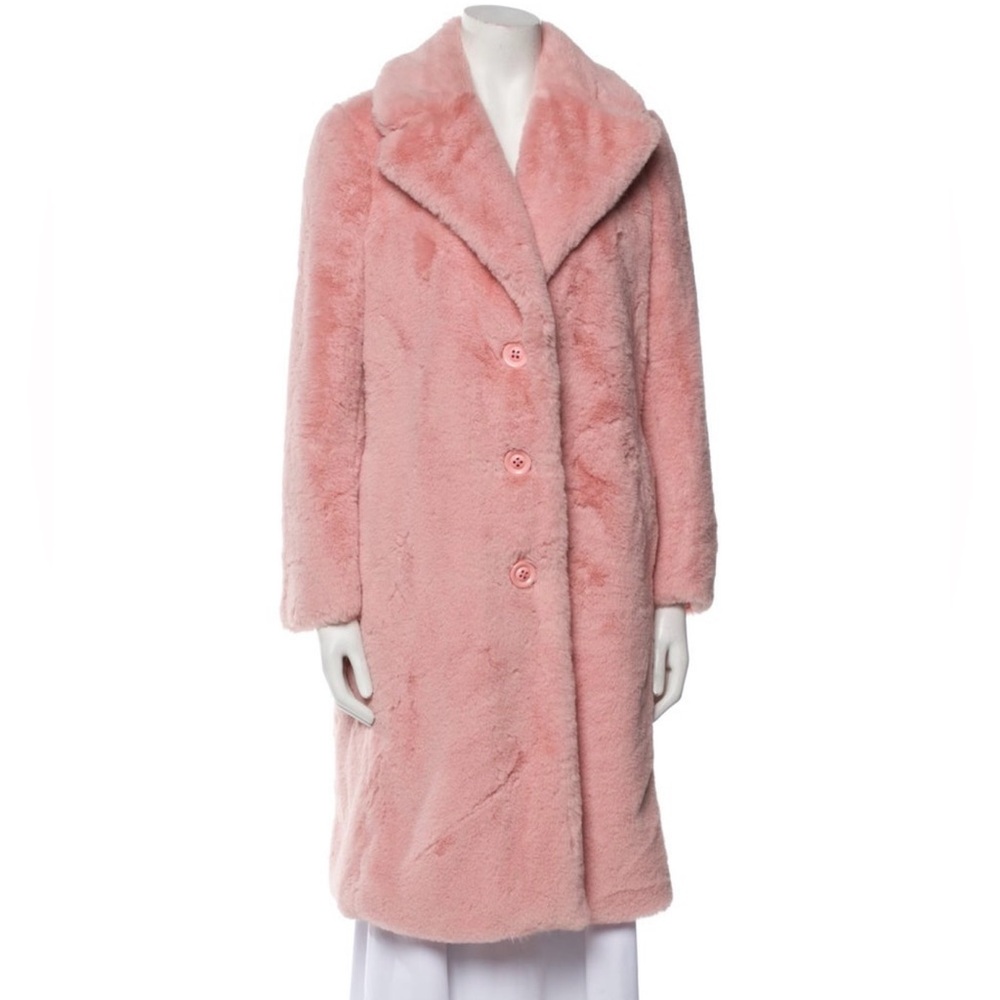 Alice & Olivia Faux Fur Coat